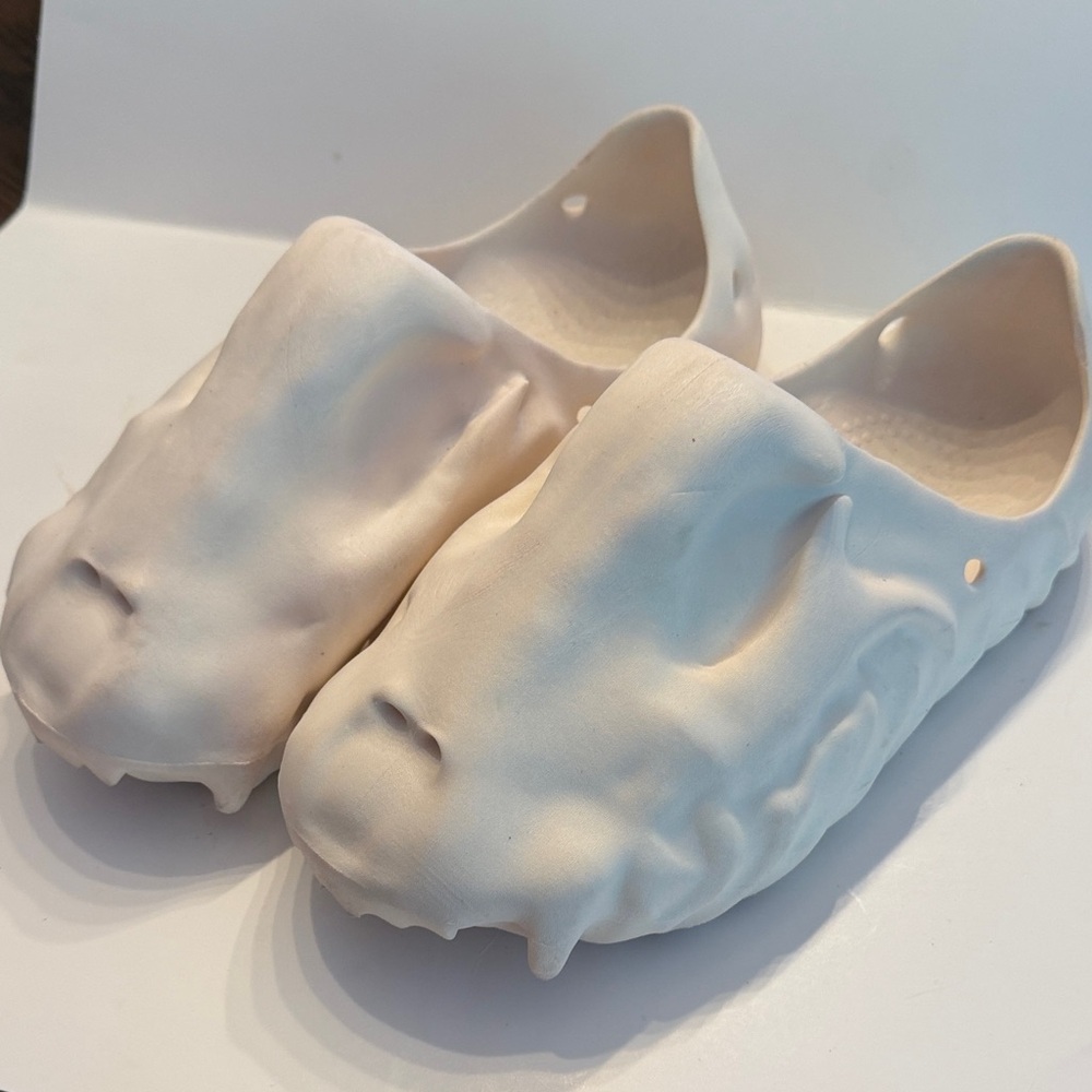 Fossil-X Kito wares Cream Slip-On Footwear